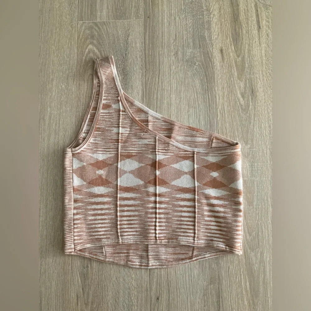 NWT By Anthropologie One-Shoulder Sweater Top - Medium - Picture 7 of 8